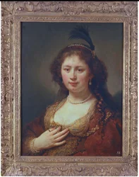 Lady with a plume